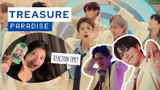 BENERAN DI PARADISE INI! | TREASURE &lsquo;PARADISE&rsquo; MV REACTION (INDONESIA) | 트레저