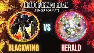 YU-GI-OH! Retro Format Roma Blackwing (Bernardo G) vs Herald (Davide L.) Local Rome (Sep. 2011)