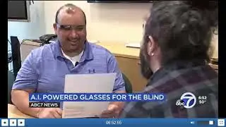 AI Smart Glasses Redefining Accessibility for Blind & Low Vision &ndash; Envision on ABC7 News