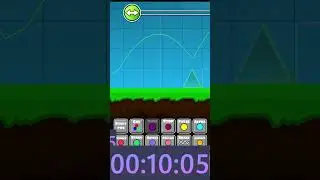 Cool Moment in Geometry Dash Building Challenge #geometrydash #buildingchallenge #shorts