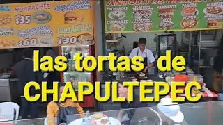 Las TORTAS de chapultepec #mexico #viral #oaxaca #aventura #turismo #viajes #lomasvisto #comida