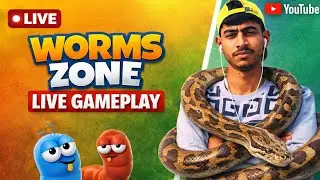 Worm zone live gameplay 🐍 World record made live gameplay 🏆