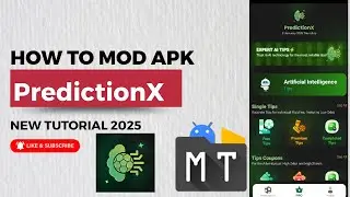 HOW TO UNLOCK 🔓 PREDICTIONX USING MT MANAGER/TUTORIAL 2025
