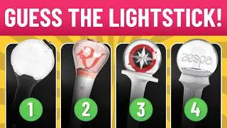 BTS? NCT? TXT? Guess the Group by Their Official Lightstick 💡 | Kpop Quiz