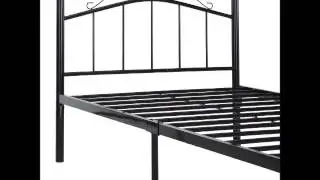 LEXMOD TOWNHOUSE IRON TWIN BED FRAME