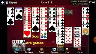 How 2 solve the Spider Solitaire (4 Suits)