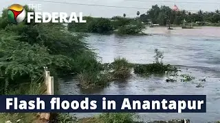 Heavy rains trigger flash floods in Andhra Pradesh&rsquo;s Anantapur | The Federal