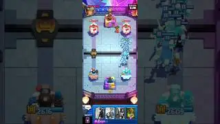 Super Knight Skeleton Army Attack #clashroyale #supercell #shorts #battletactics #strategy