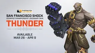 THUNDERstruck: San Francisco Shock&rsquo;s Championship Skin
