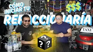 Cómo poner o iniciar una refaccionaría de motos 🤔 con #motoridershop | YucaBiker