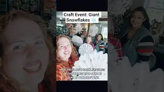What do you get when you take novice crafters and experienced artists? ❄️ #localevents #vermont