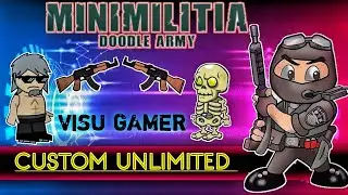 🔴Mini Militia Live - Doodle Army 2| Road to 1.48k Subscribers🔴 @Visugamer Minimilitia 2021❤