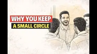 5 Reasons You Prefer A Small Circle Of Friends #psychology #emotionalcontrol #psychologyfacts