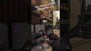 THE NEW BOW IN MW3 IS FIRE!!