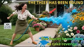 HOA Karen Watered Her Flowers With My Line &mdash; So I Fed It Vinegar, Soap, and Permanent Blue Tint