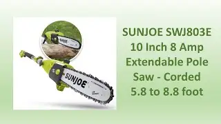 Sun Joe SWJ803E Pole Saw Quick Review - Is It Worth $80?