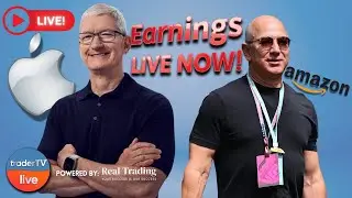 BREAKING: $AAPL & $AMZN Report EARNINGS LIVE At 4pm ET! | Oct 30