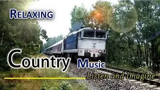 Relaxing Country Music | Train Scene Video | Work and Relax [Eps 10]