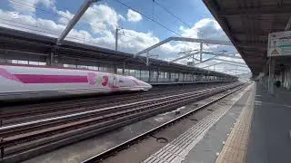 新山口駅　新幹線　停車・通過集