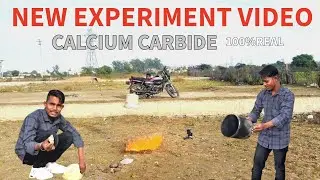 Calcium Carbide vs Water! 😱 Aisa Experiment Pehle Nahi Dekha Hoga