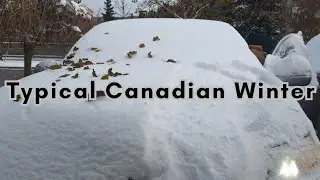 My Lifestyle Vlog: Dealing with Canadian Winter and First Snowboarding of the Season
