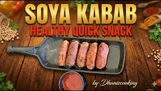 Soya Kababs: The Perfect Tea-Time Snack! ☕Quick High-Protein Snack? Try This!