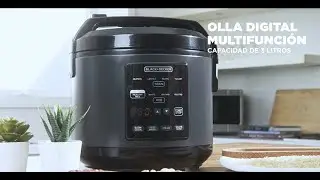 Olla Digital Multifunci&oacute;n BLACK+DECKER&reg;, MCH14