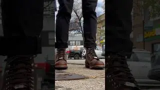 Red Wing Iron Ranger on me #shorts #asmr #redwing #ironranger