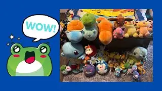 Huge Pok&eacute;mon Plush Collection!