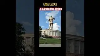 World Tallest Ambedkar Statue In India #nalgonda #worldtallest #status #ambedkar #india#babifreitas