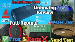 boAt Stone 1200|Bluetooth Speaker Under 3000 |BLUETOOTH 5.0 | UNBOXING & REVIEW + SOUNDTEST| हिन्दी