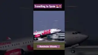 Jet2 close up take off @Manchester airport