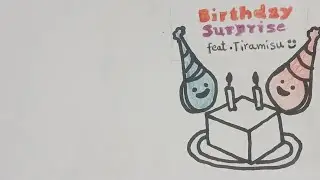 The birthday surprise ft .Tiramisu 😍. #trending #viral #subscribe #flipbook #unexpected #funny