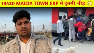 13430 Malda Town Express 3AC Journey | Full Train Review | Indian Railways Vlog