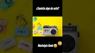 🥹&iexcl;Tecnolog&iacute;a vintage! &iquest;La recuerdan? &iquest;Tuvieron algo de esto? #short #shorts #90s #80s #vintage #geek