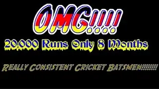 ➤ICC Top Five Most Consistent Cricket Batsmen✔Best Batsman In Cricket History