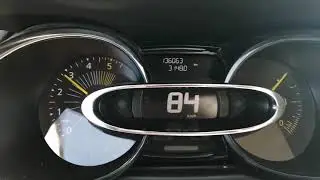 My clio 4 - 1.5 dci  75hp acceleration test
