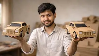 How To Make a Cardboard Car Step By Step
