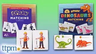 Spark Community Helpers Matching Cards and Dinosaur Matching Cards