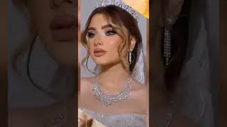 beautiful Arabic brides#trending#dress#makeup#viral#ytshorts#weddingdress