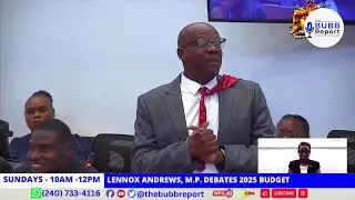 Lennox Andrew's, M.P. Debates 2025 Grenada Budget