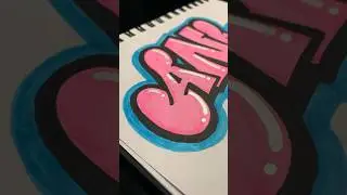 Grafitando ANA #graffiti #grafite #tagging #tag #letras #viral #fypシ #fy #sketchbook #art #arte