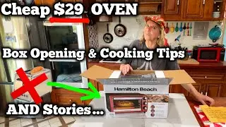 BEST $29 Hamilton Beach Toaster Oven Review / Black & Decker 4-Slice Toaster Oven ￼Kitchen Appliance