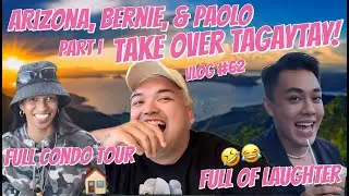 ARIZONA BRANDY, BERNIE, & PAOLO TAKE TAGAYTAY | Are we your new favorite TRIO?! | Paolo Pierce VLOGS