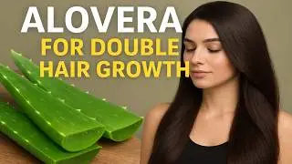 alovera gel for double hair growth|get long hair in 1 month🌿✨