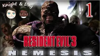 Let's Play Resident Evil 3: Nemesis Blind Hard Walkthrough Part 1 - Jill Is Having A Bad Day