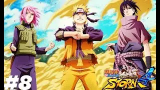 EQUIPE 7 UNIDA! - Naruto Shippuden Ultimate Ninja Storm 4 MODO HISTORIA #8 | HauntGP