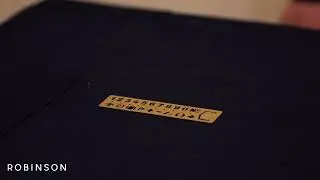 Robinson &bull; Brass &bull; Template Bookmark Number