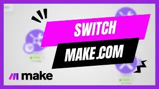 Условное обозначение узла переключения в Make.com