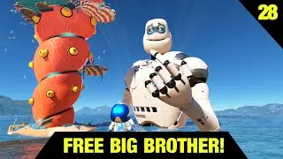 Astro Bot Walkthrough #28: Free Big Brother! - All Puzzle Pieces & Bot Locations [4K]